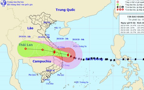 Thông tin mới nhất về bão số 9: Giật cấp 16 đang đổ bộ vào Đà Nẵng - Phú Yên